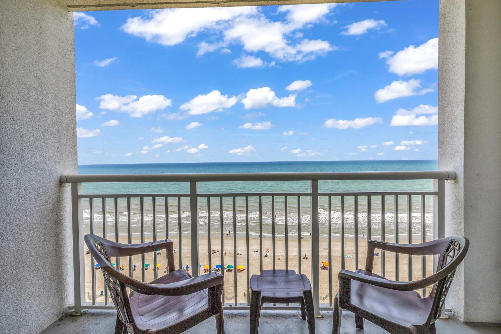 Oceanfront Condo Camelot By The Sea Myrtle Beach Exterior foto